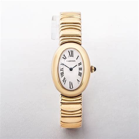 cartier watch oval